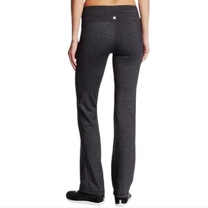 MSP by MIRACLESUIT Activewear Charcoal Heather Grey Bootcut Yoga Pant